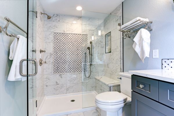Shower Base Installation in Covington